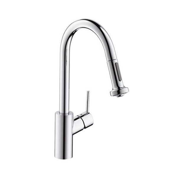 hansgrohe Talis M52 14877000 拉出式廚房龍頭 hansgrohe Talis S2 Variarc kitchen mixer 14877000 with pull out spray chrome 窩居生活 | WoJu Living