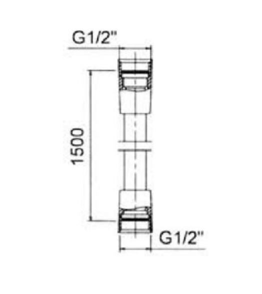 Kohler K-11628T-CP 1.5M 防纏繞花灑軟管 11628T CP TD 窩居生活 | WoJu Living